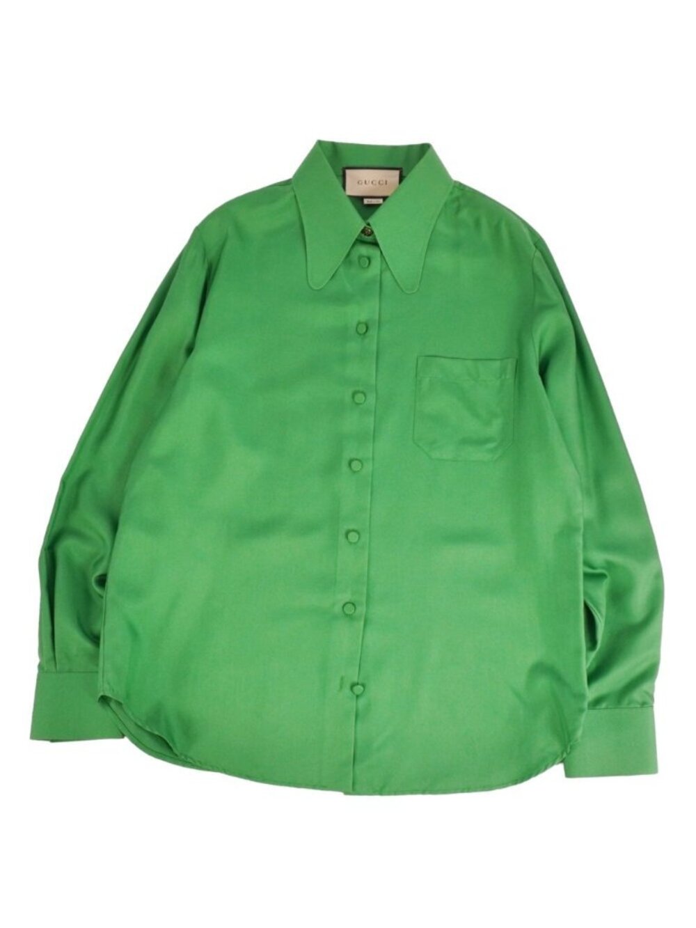 Gucci Shirt Blouse Long Sleeve Silk